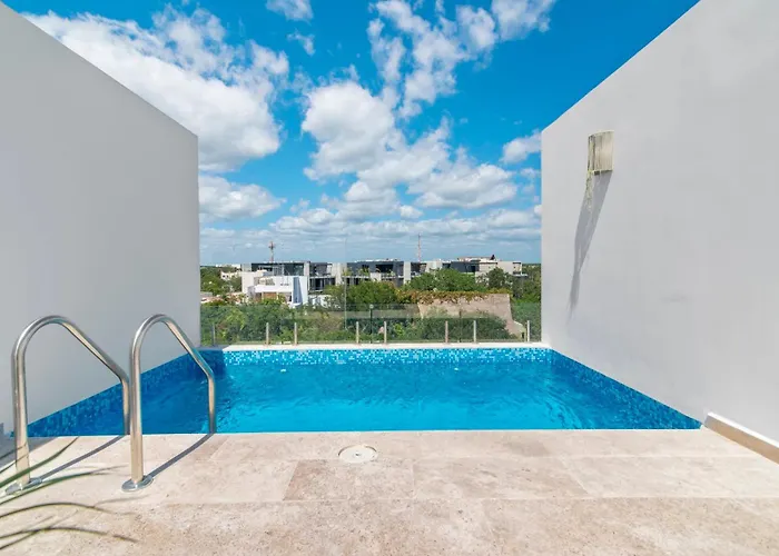 Apartament Serenity In The Sky - With Rooftop And Plunge Pool Tulum